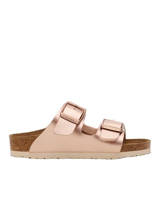 Arizona Kids Birko-Flor Sandal - Electric Copper